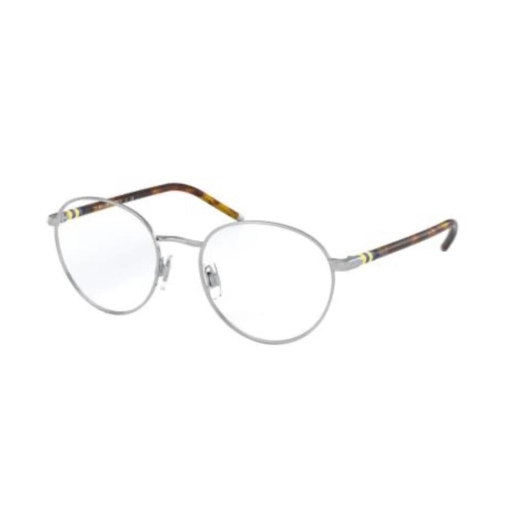 Polo Ralph Lauren round glasses frames PH 1201 9001 48-18 new + case Mens